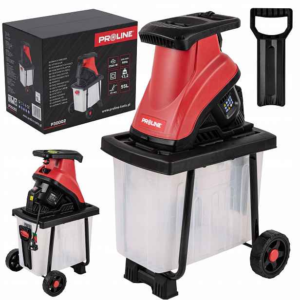 Drtič Větví 2500W, 4500RPM, 45MM, Box, Proline
