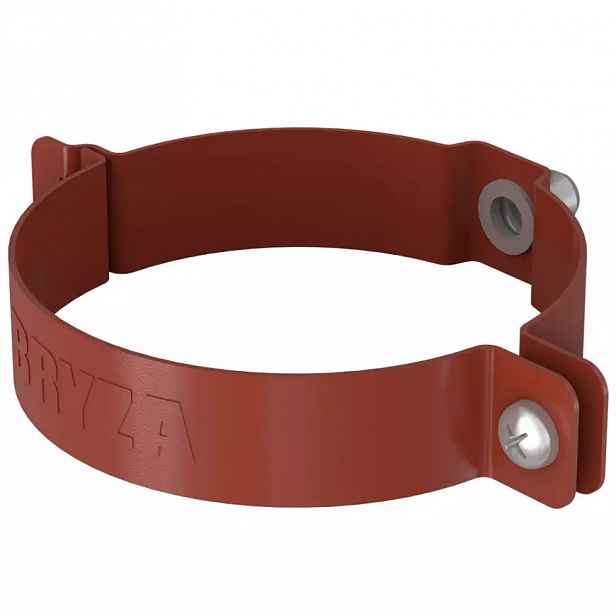 Objímka okapového svodu 64-456 ocel 100 mm Bryza cihlová RAL 8004