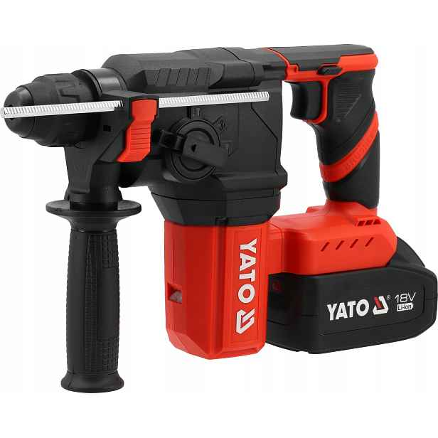 Yato akumulátorová vrtací kladivo Sds Plus 18V 2x4Ah YT-827722