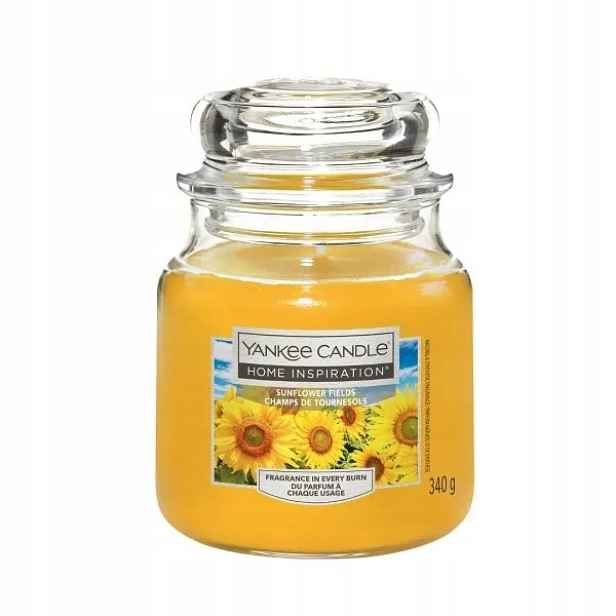 Parafínová svíčka Sunflower Fields Yankee Candle střední 340 g