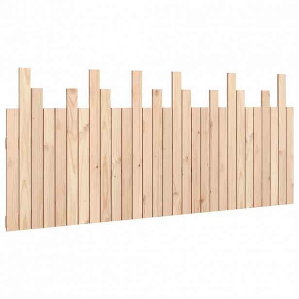 vidaXL Nástěnné čelo postele 185 x 3 x 80 cm masivní borové dřevo