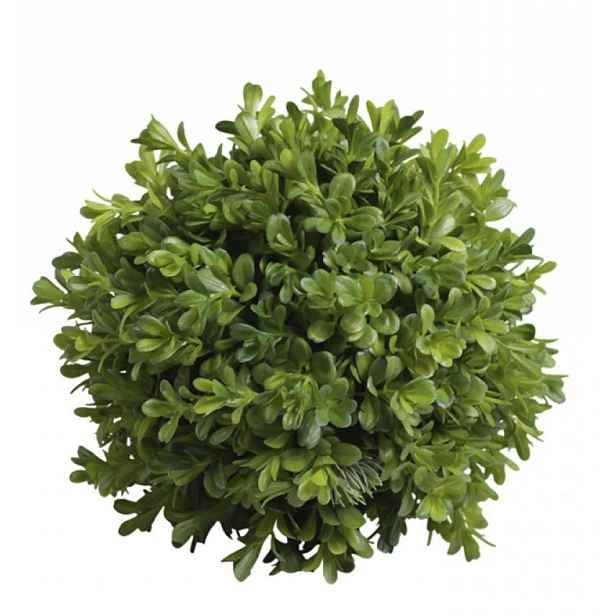 Dekorace umělá zelená koule Buxus - Ø 23cm Chic Antique