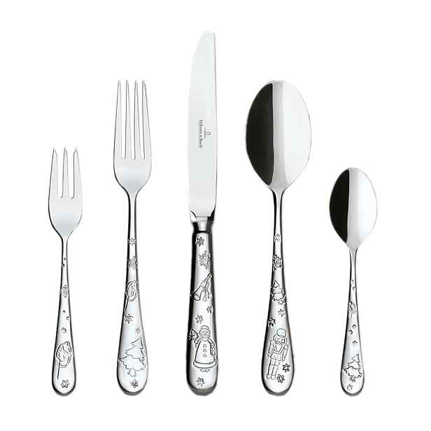 Villeroy & Boch Sada vánočních nerezových příborů Toy´s Delight, 30 ks 12-6564-9050