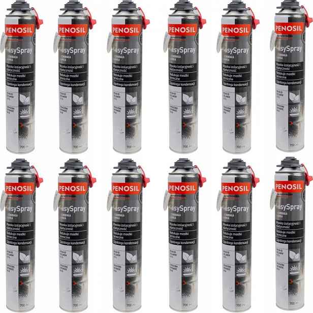 12 x stříkací pěna EasySpray+Trysky