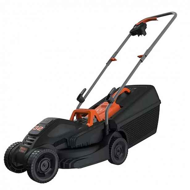 BLACK+DECKER - Elektrická sekačka na trávu 1000 W, záběr 32 cm BEMW351-QS