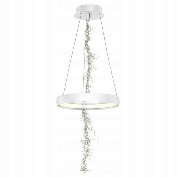 stropní svítidlo Led Milagro Spark 35W bílo-stříbrná, 3000K, 2150lm