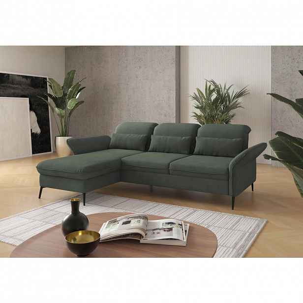 Sit & More ROHOVÁ SEDAČKA, textil, zelená