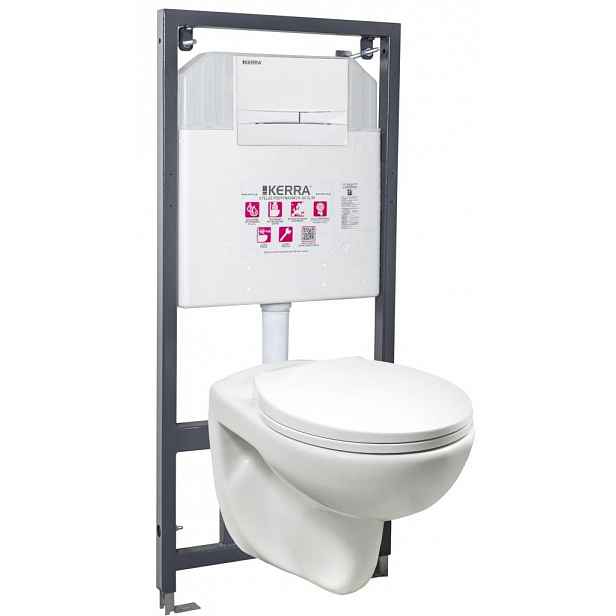 KERRA - Instalační set WC Doris/Adriatic WH 5907548117946