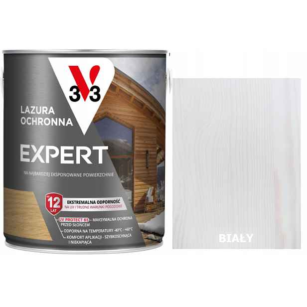 Lazura V33 Expert Polský Klima 12 Let Bílá 5L