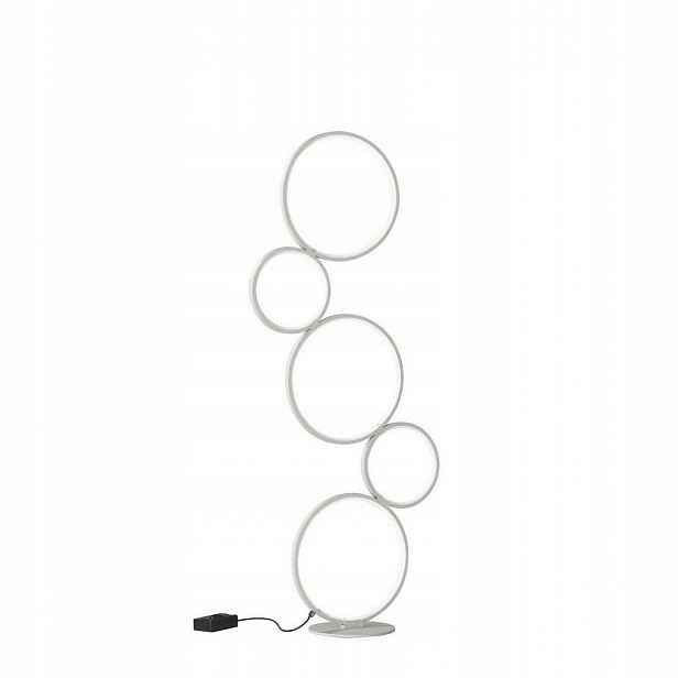 Stojací lampa do obývacího pokoje Velon Bílá 115 cm Led Integrovaná 3000K Trio