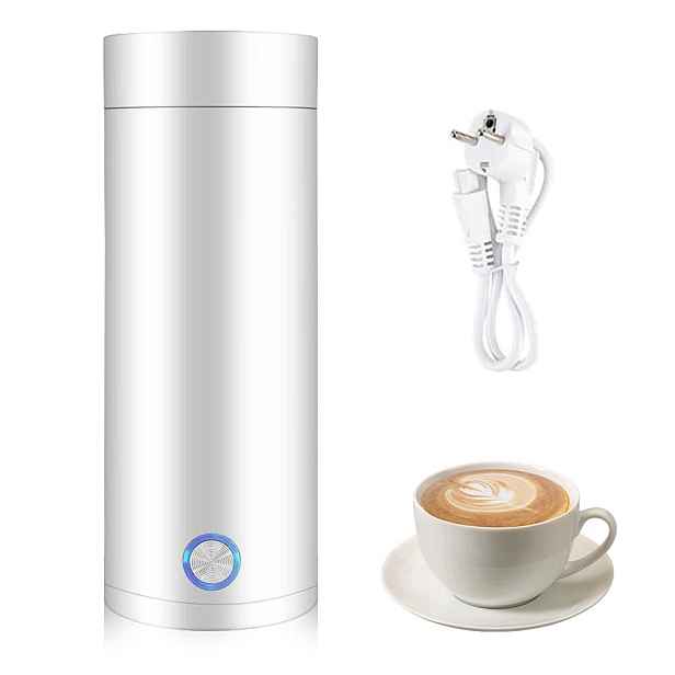 Elektrická Turistická Konvice 400 ML 300 W Cestovní Termoska 3V1