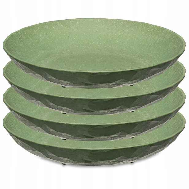 Hluboký Jídelní Talíř Na Polévku Průměr 22 CM, Plastový, Zelený Koziol X4