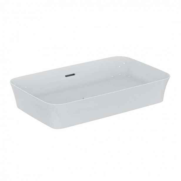 Ideal Standard Ipalyss - Umyvadlo na desku, 65x40 cm, s přepadem, Ideal Plus, bílá E1887MA