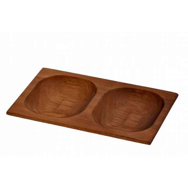 Lava wood servírovací miska 15x24 cm