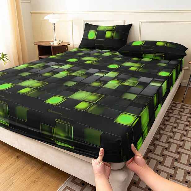 TEMU 1ks 7barevné napínací prostěradlo pro mládež do kolejí, jeden kus, pro hotel, penzion, domácnost, s hlubokou kapsou - měkké a pohodlné, včetně