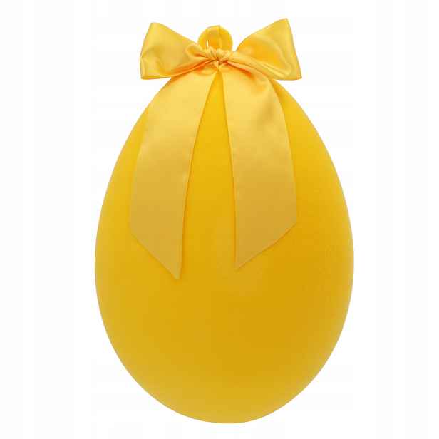 Velká velikonoční kraslice XXL, velurové vajíčko vajíčko, ozdoba, dekorace 45 cm