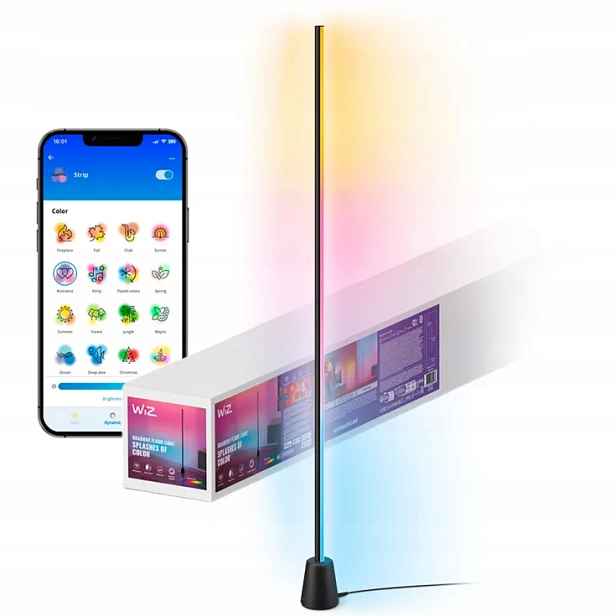 Led herní podlahová lampa Rgbic Gradient 135 cm Smart WiFi Aplikace WiZ
