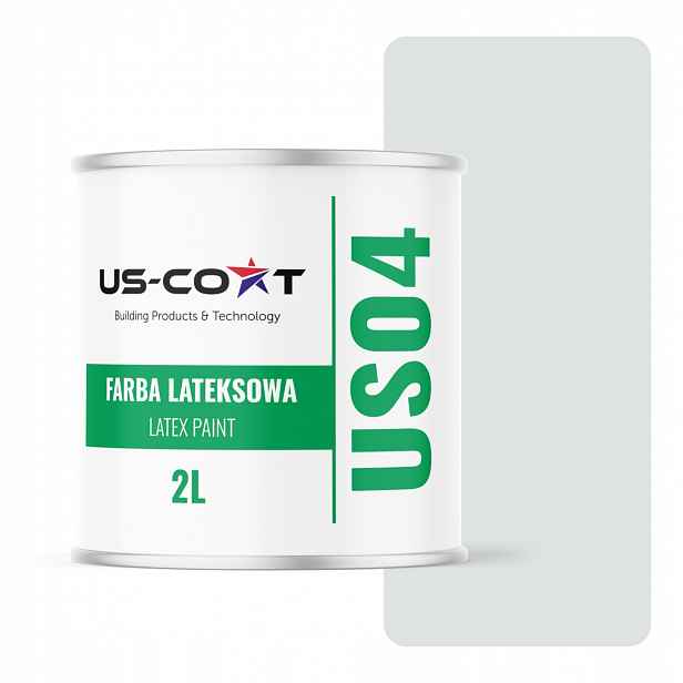 Barva Latexová Barva Bílá Zlomená V Khaki H1675 2L Mat Na Stěny