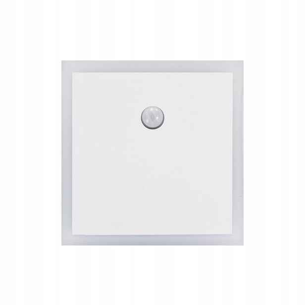 Led schodišťová lampa čtvercová bílá s pohybovým senzorem Eko-Light
