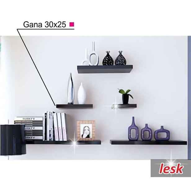 Tempo Kondela Police GANA 30 cm - černá
