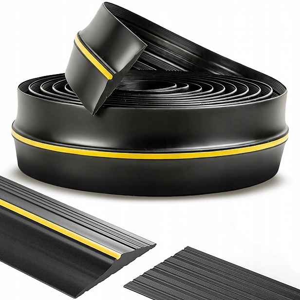 Těsnění Pro Garážová Vrata Zesílené Na Práh Vzduchotěsné 3 m 80x18 mm