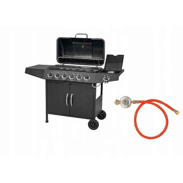 Plynový Gril Grill Meister 6+1 17.3 kW Reduktor německý