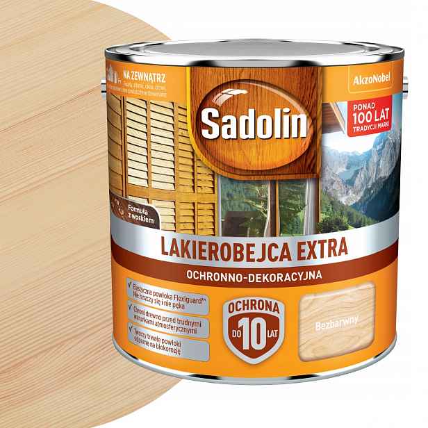 Sadolin Lak na dřevo Extra 2,5L Bezbarvý