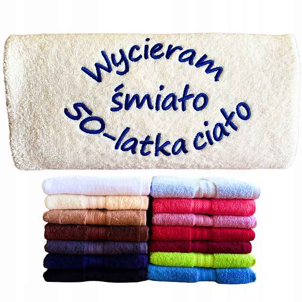 Vtipný dárek k 50. Narozeninám pro muže a bratra kolegy 50 Let Ručník