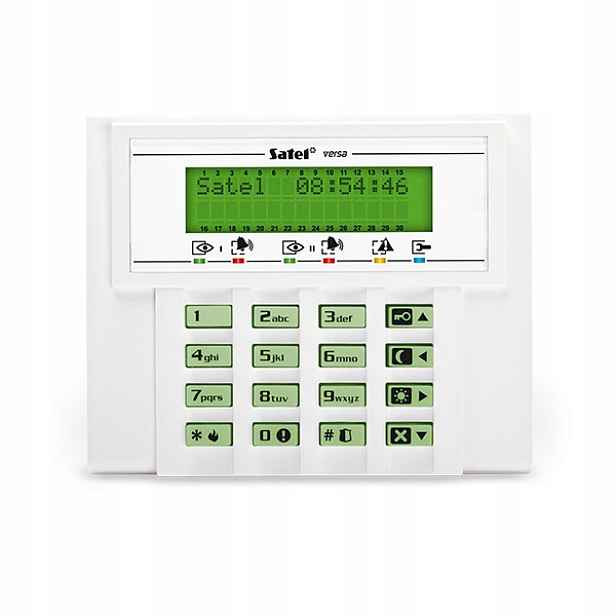 LCD manipulátor Versa-lcd-gr zelený Satel