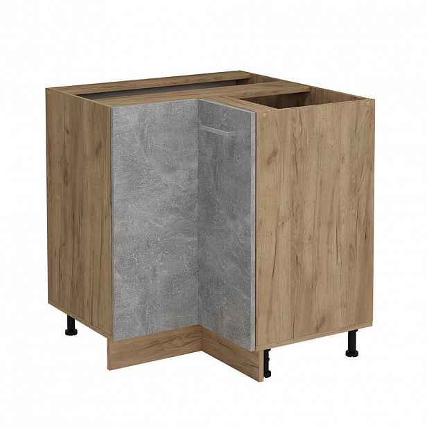 Vicco ROHOVÁ SKŘÍŇKA R-Line Beton 75.6 cm bez pracovní desky