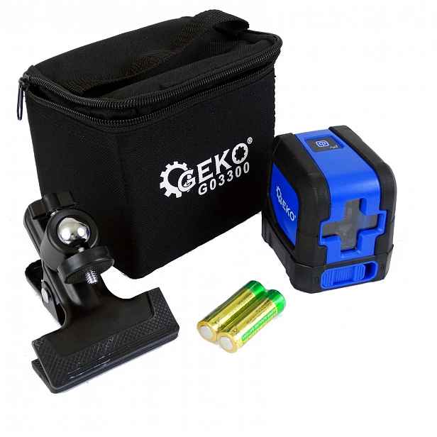 Lineárně-křížový nivelátor Geko G03300 20 m IP54