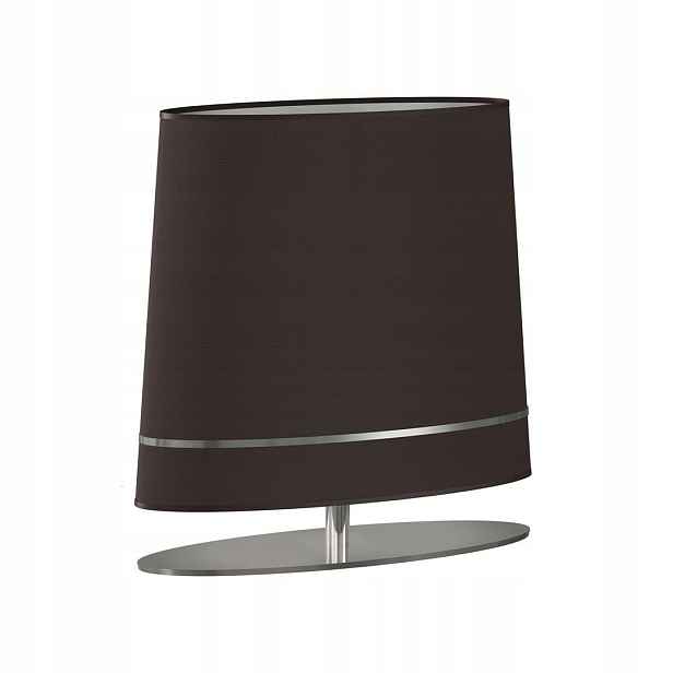 Stolní lampa Bootes Stříbrná Abažur 1xE27 50x52 cm do pokoje do bytu