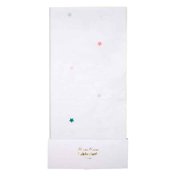 Ubrus 137x259 cm Rainbow Star – Meri Meri