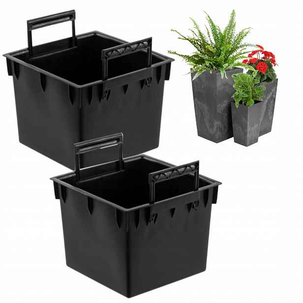 Vložka květináč kpl 2ks 25 L s úchyty pro květináče Prosperplast H 61 cm