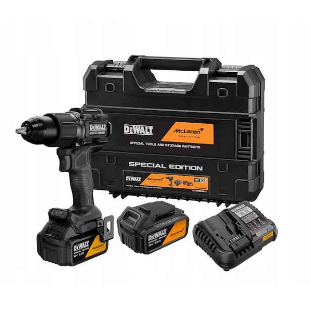 Dewalt x McLaren DCD86MP2T Aku Vrtačka s příklepem 2x5Ah