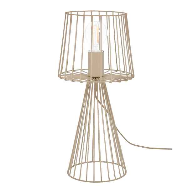 Drátěná industriální noční stojací lampa K-5816 Livia