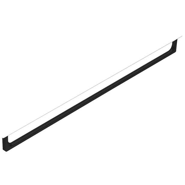 GSI NUBES čelní držák ručníků 120cm, černá