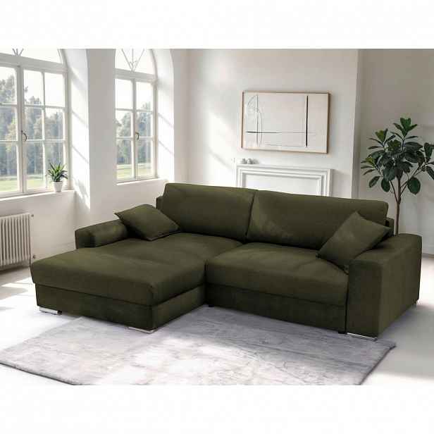 Livetastic ROHOVÁ SEDAČKA, textil, olivově zelená
