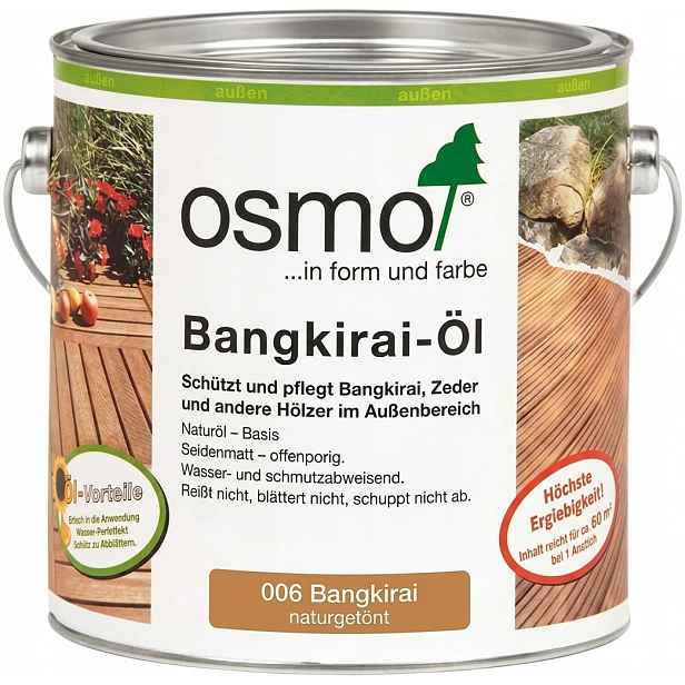 Osmo 006 olej na terasy 2,5L Bangkirai