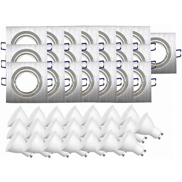 Sada stropních svítidel Halogen 22x 3W žárovky