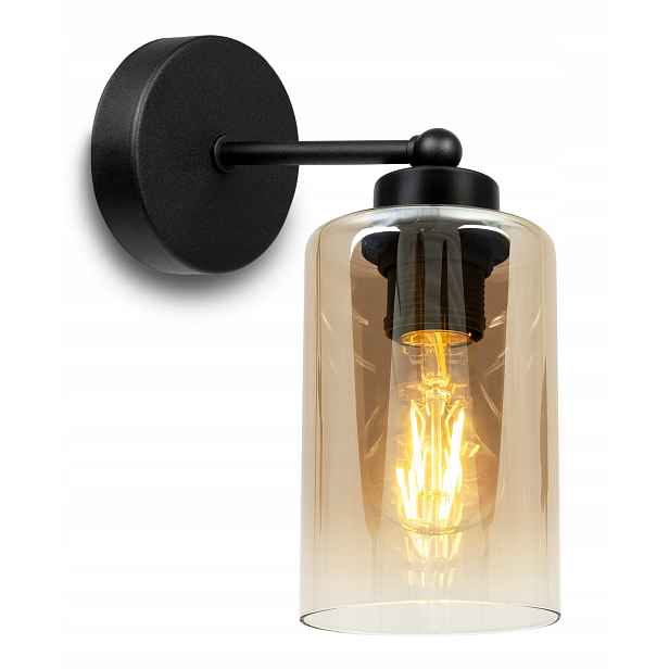 Výjimečná Lampa Knkiet Elegantní Skleněné Stínítko