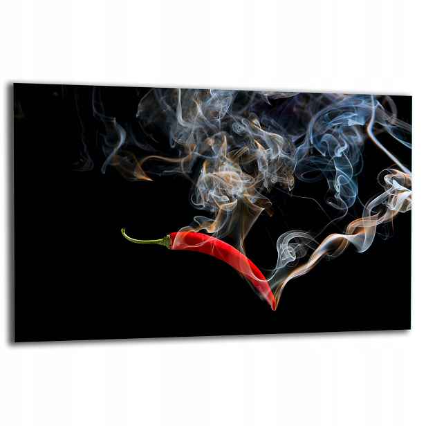 7v1 Skleněná Ochranná Deska Na Sporák 80x52 Chilli