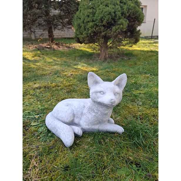 Betonová zahradní figurka Liška Liška, figurka lišky, betonové figurky