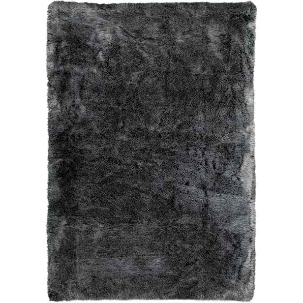 Kusový koberec Samba 495 Anthracite, 120x170, šedá, ložnice, Obsession