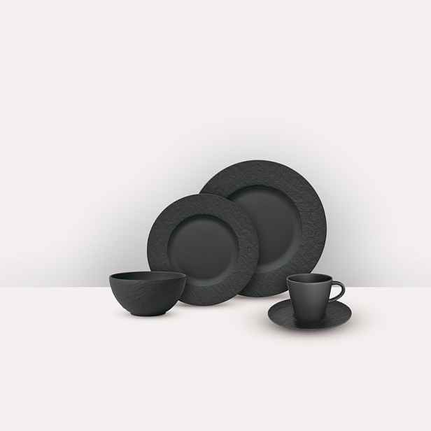 Villeroy & Boch Porcelánová jídelní sada Manufacture Rock, 20 ks 10-4239-7335