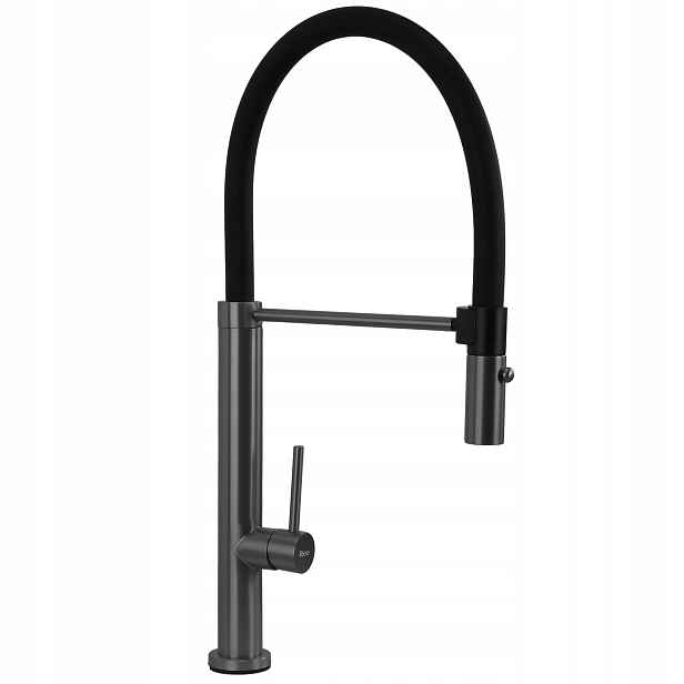 Kuchyňská Baterie Flexibilní Ramínko S Magnetem Rea Viera Titan Stojící