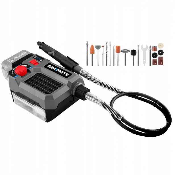 Akumulátorová minibruska Energy+ 18V Li-lon bez akumulátoru Graphite