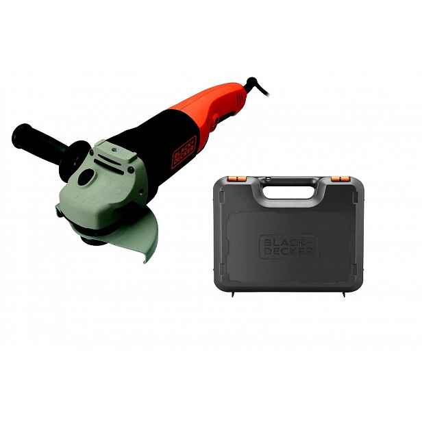 BLACK+DECKER - Úhlová bruska 125 mm, 1200 W KG1202K-QS