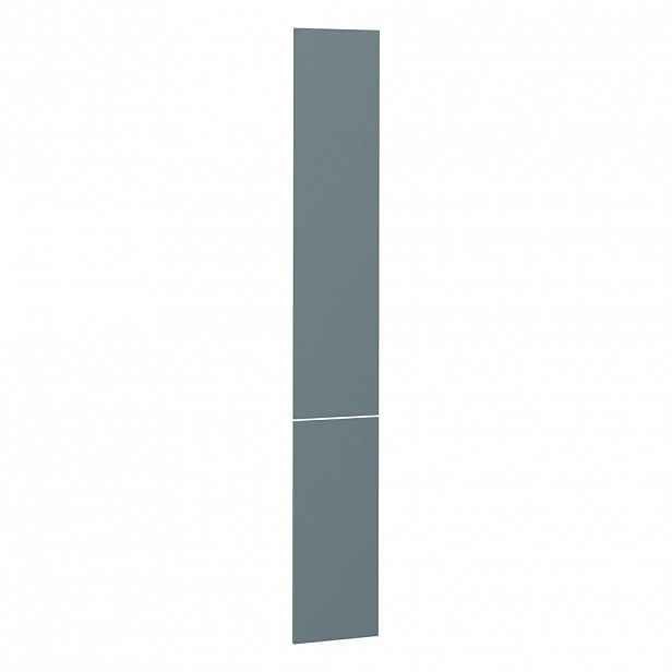 Vicco KUCHYŇSKÁ DVÍŘKA R-Line Modrošedá 29.6 x 196 cm nábytková čela pro vysokou výsuvnou skříň