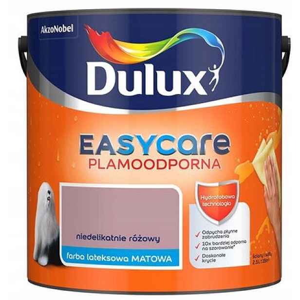 Dulux EasyCare barva Nejemně růžová matná 2,5L